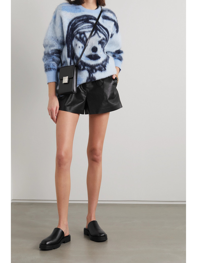 Givenchy Leather Shorts outlook