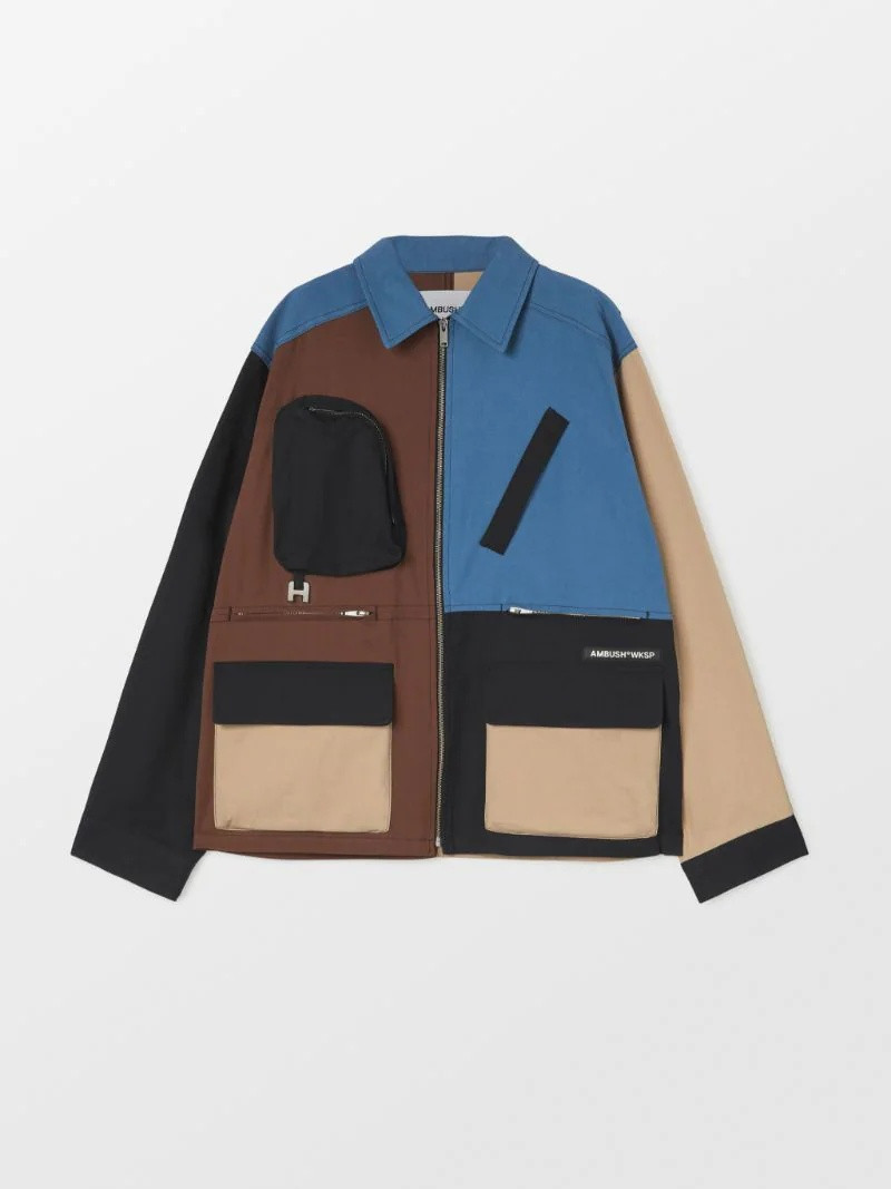 PANELLED WORKER JACKET - 1