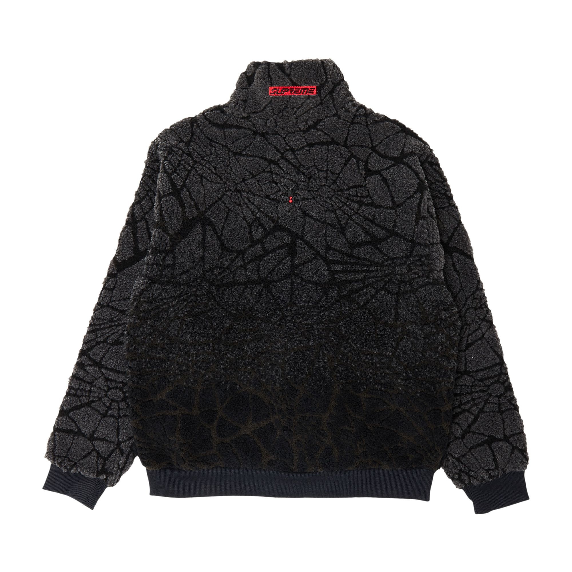 Supreme x Spyder Web Polar Fleece Jacket 'Black' - 2