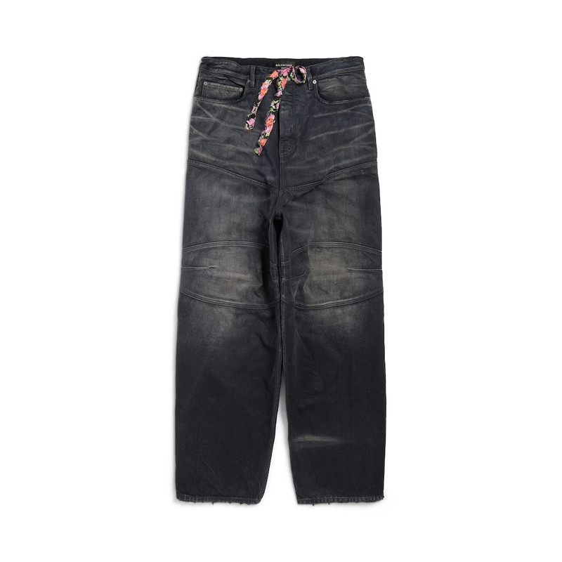 Men's Baggy Pants in Black 1