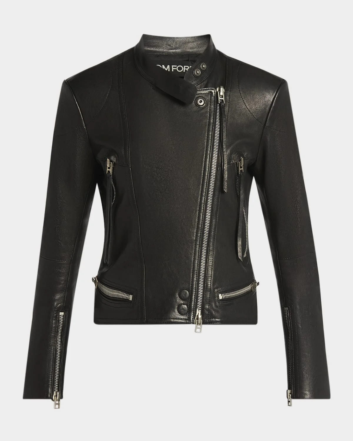 Leather Moto Jacket - 1