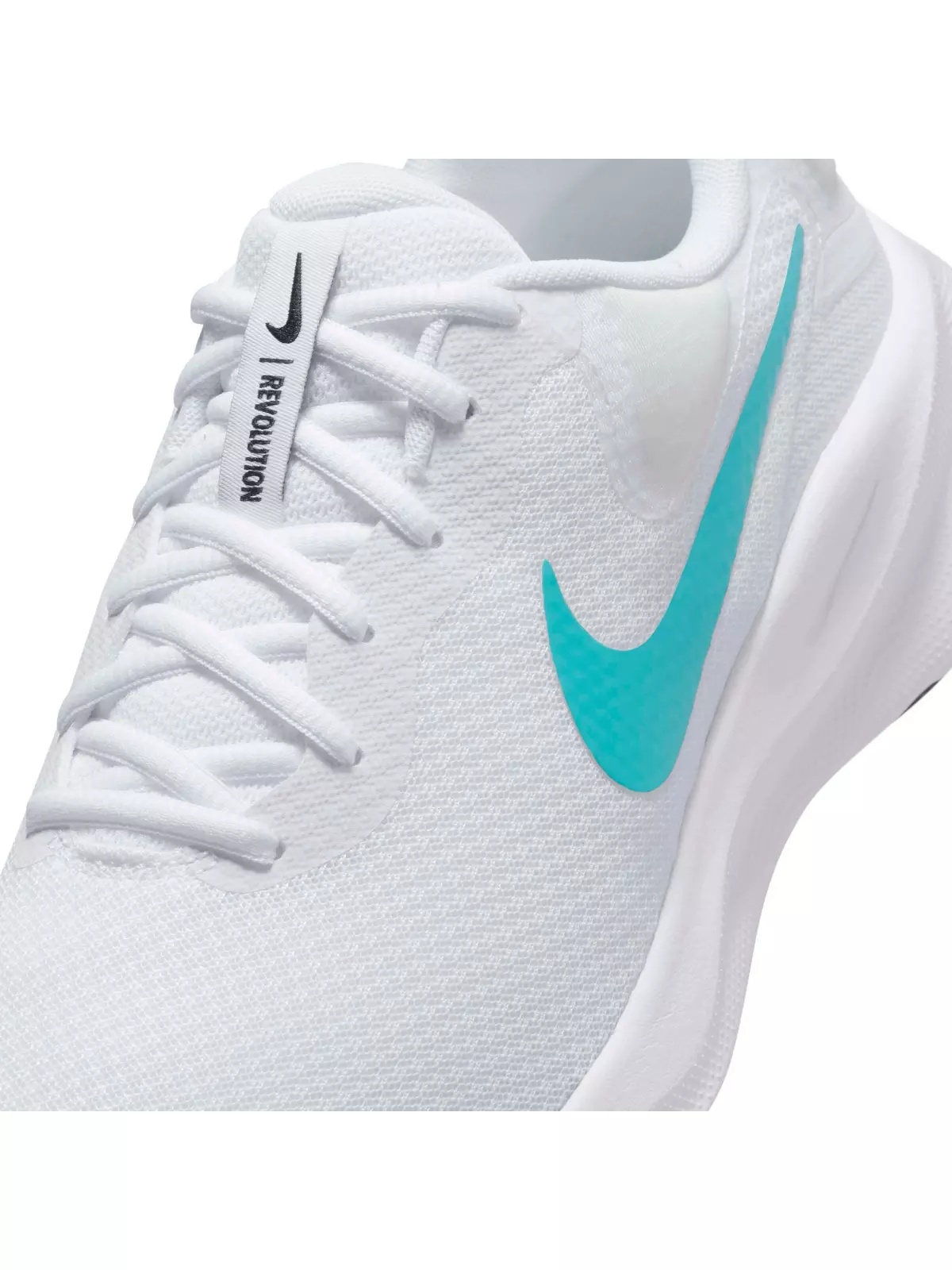 Revolution 7 "White/Pure Platinum/Dusty Cactus" Men's Running Shoe - 7