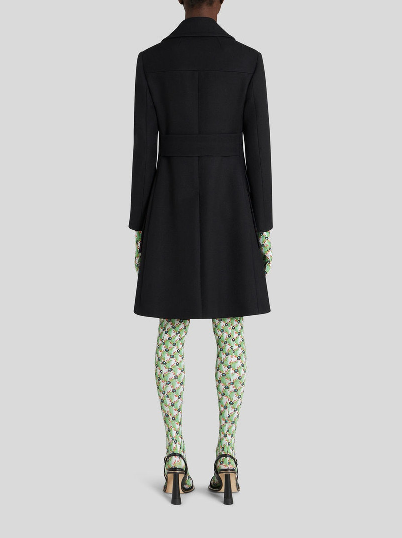 COAT WITH FLORAL BUTTONS 4