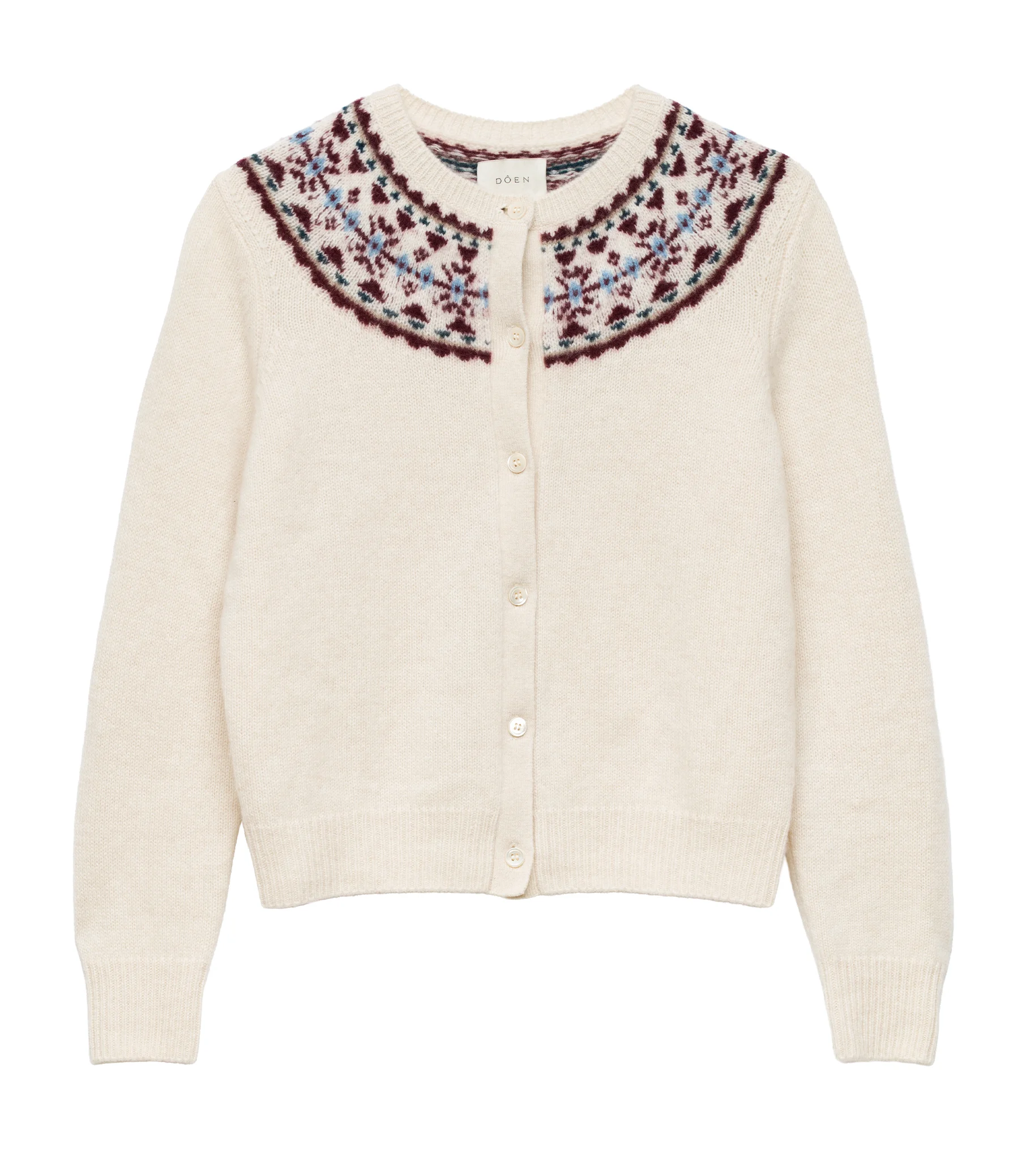 OLYMPE CASHMERE CARDIGAN - 1