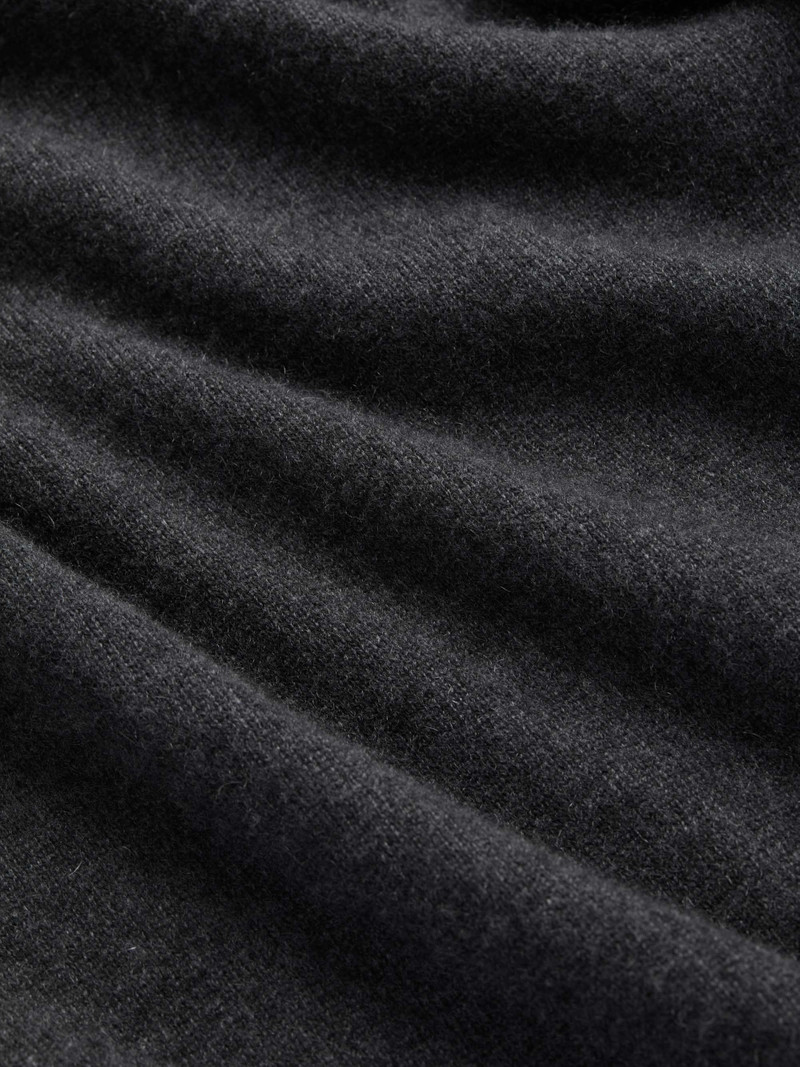 Derek Rose Men's Sweater Finley Cashmere Charcoal Heather outlook