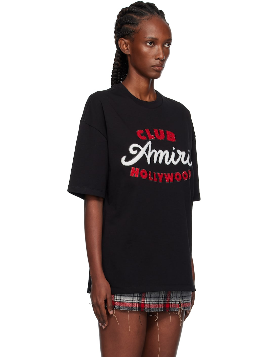 Black 'Club AMIRI' Oversized T-shirt - 2