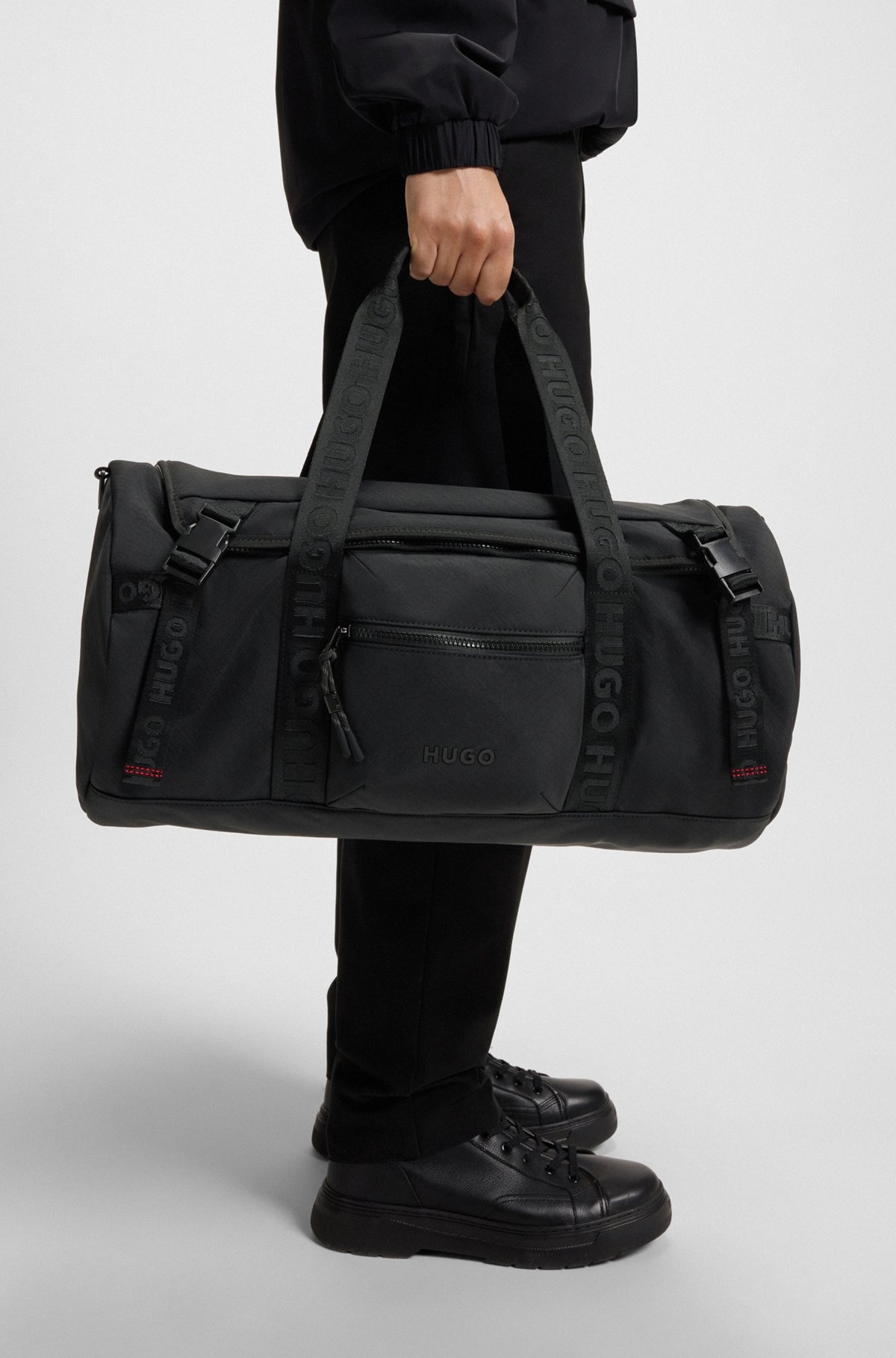HOLDALL WITH LOGO STRAPS - 4