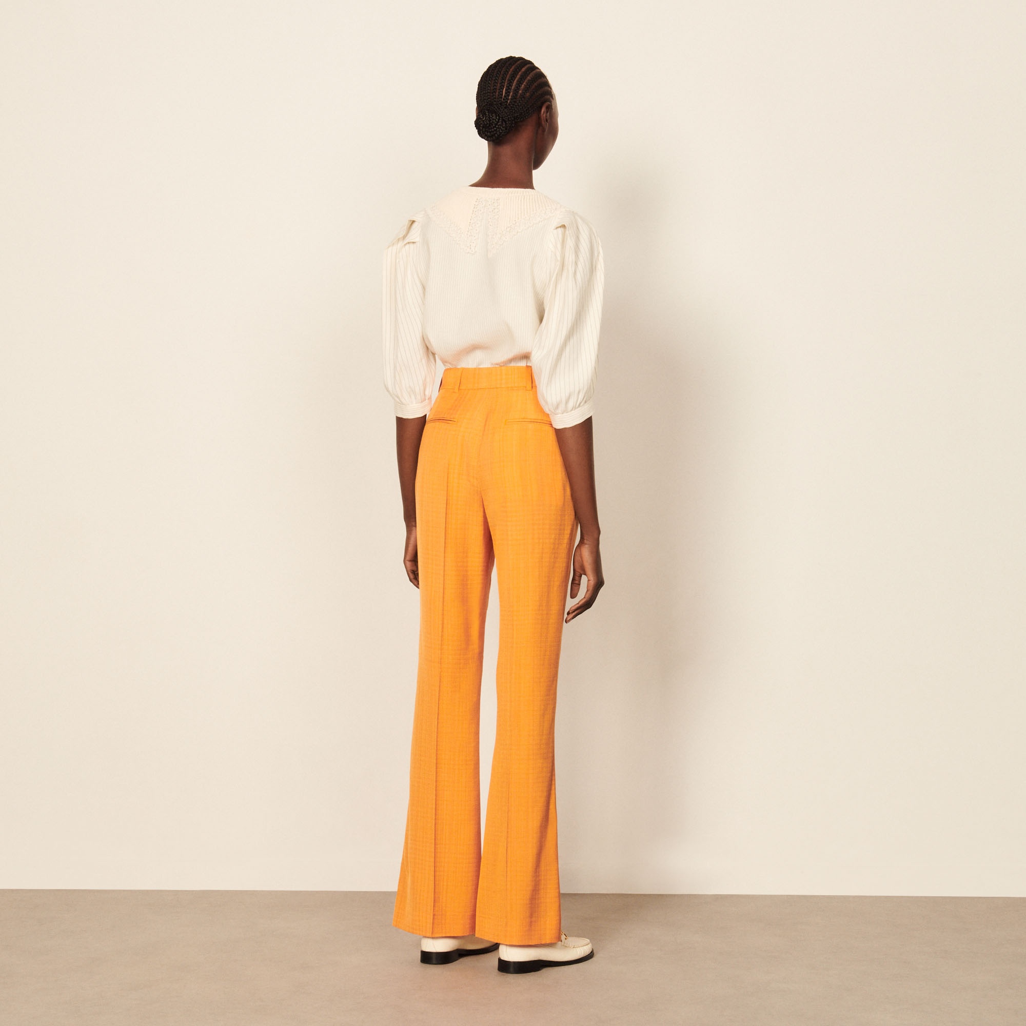 Straight-leg trousers - 3