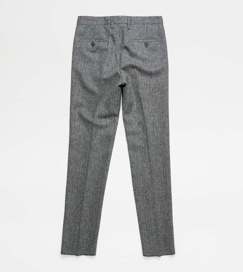 CLASSIC SHETLAND TROUSERS - GREY 8