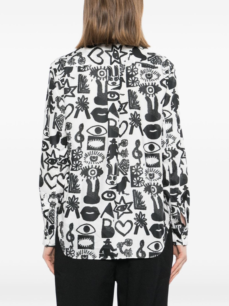 graphic-print shirt 4