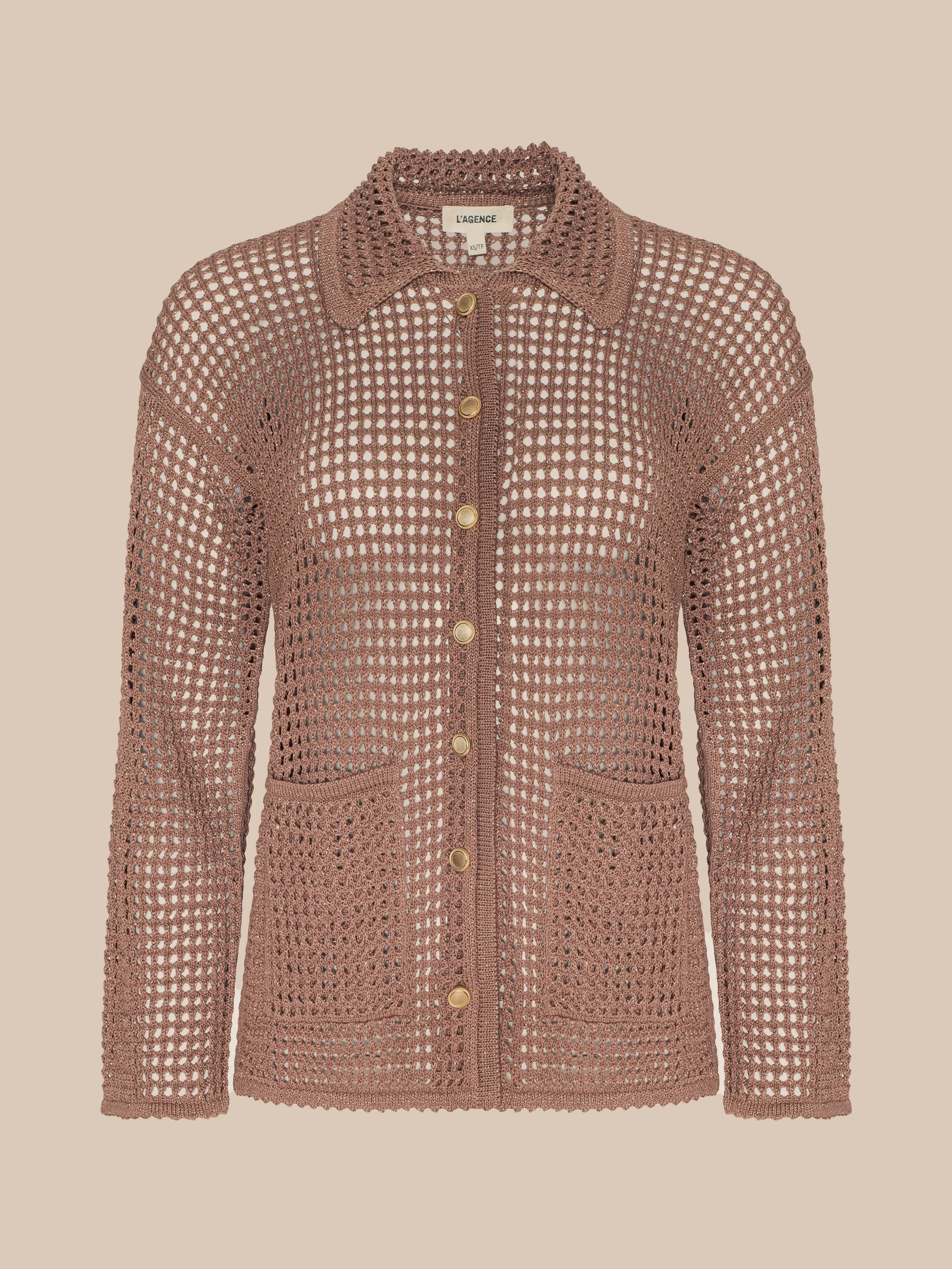 Mariana Pointelle Knit Shirt - 1