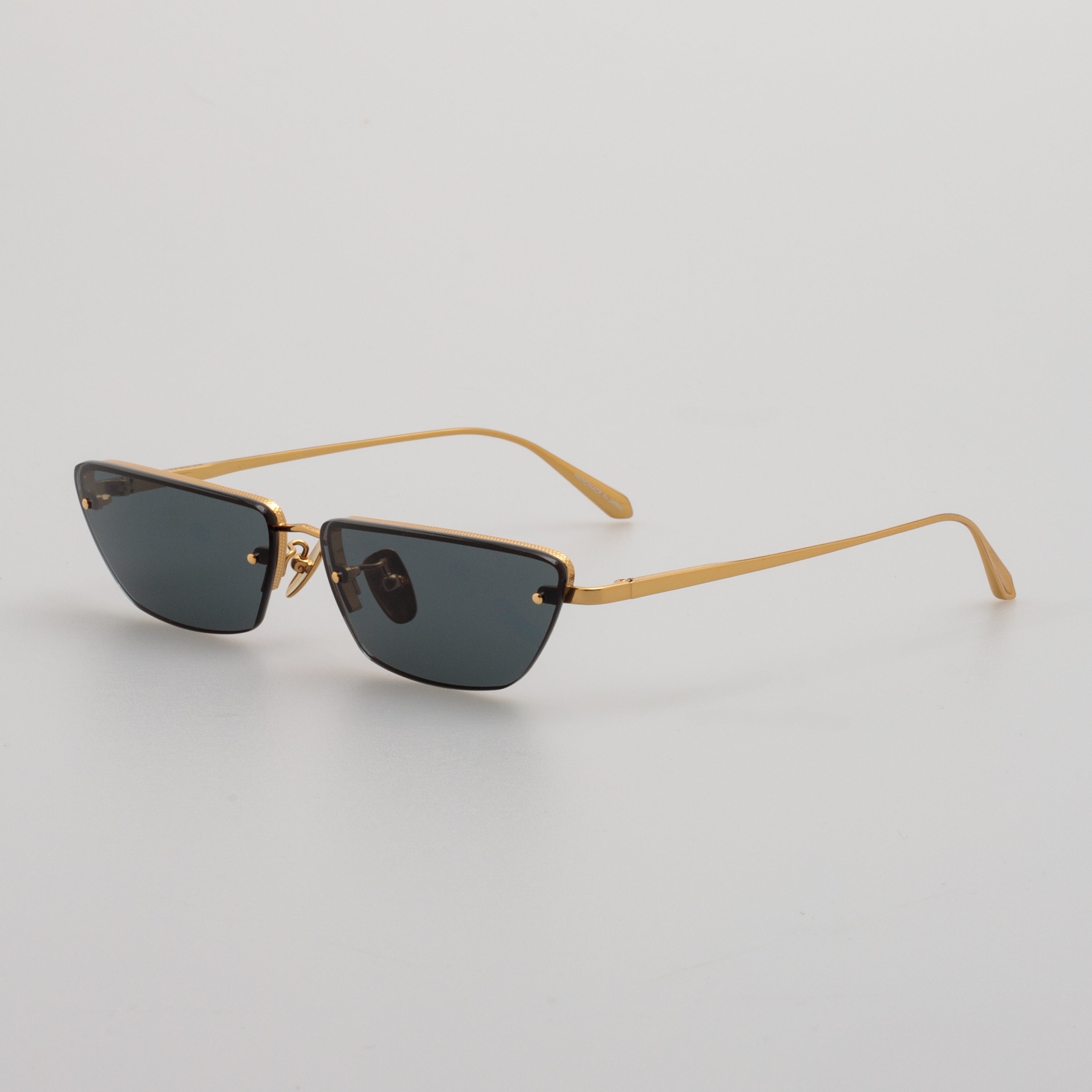 Cleo Cat Eye Sunglasses in Gradient Grey - 3