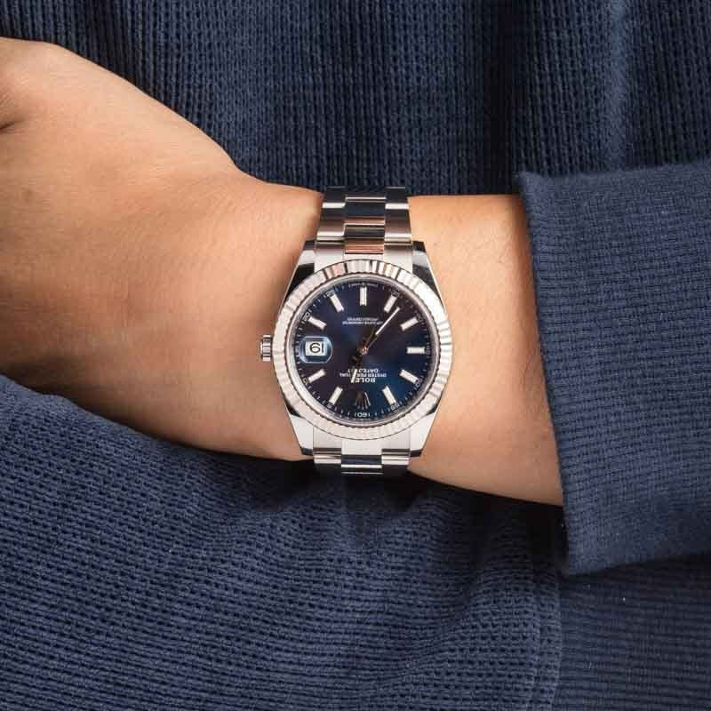 Rolex Datejust 41 126334 Blue Chromalight Dial - 4