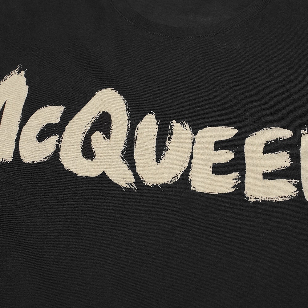 Alexander McQueen Graffiti Logo Tee - 2