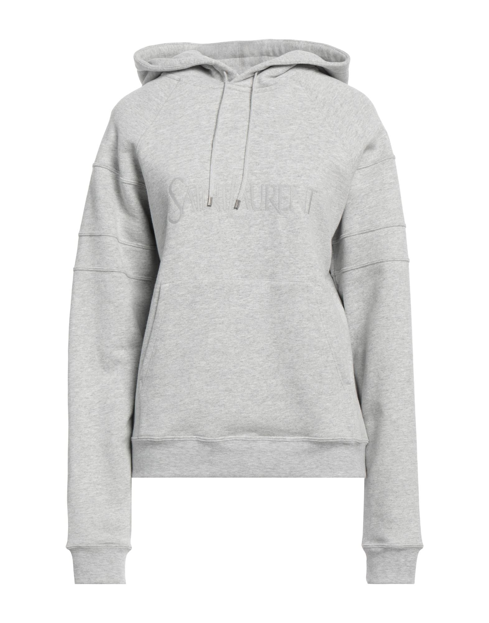 Light grey Women's Hooded Sweatshirt - 1
