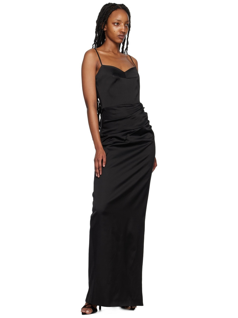 GAUGE81 Black Vona Maxi Dress outlook
