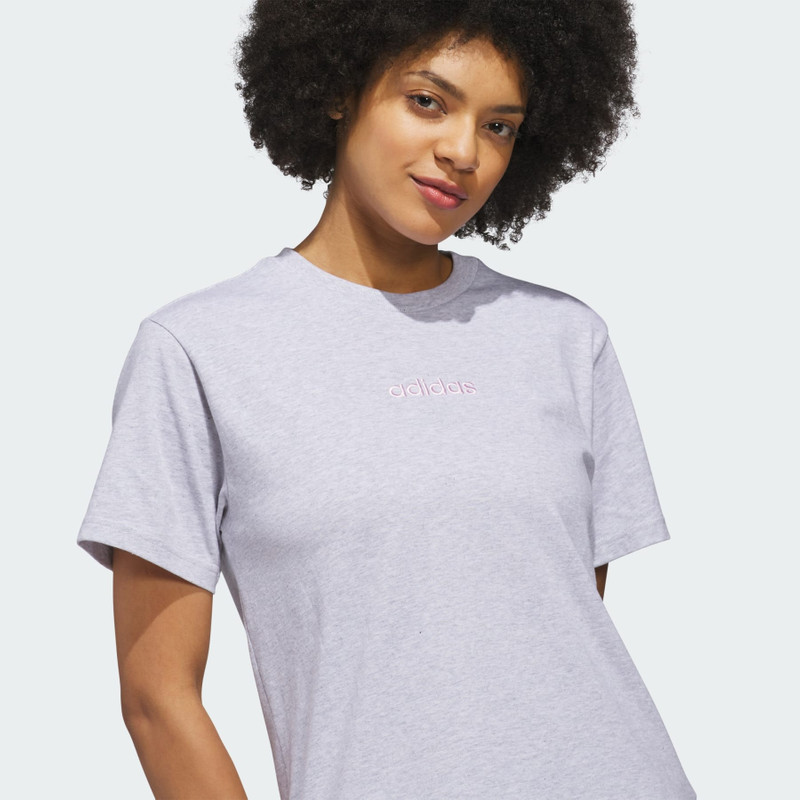 BOW ON LINEAR LOGO GRAPHIC T-SHIRT 5