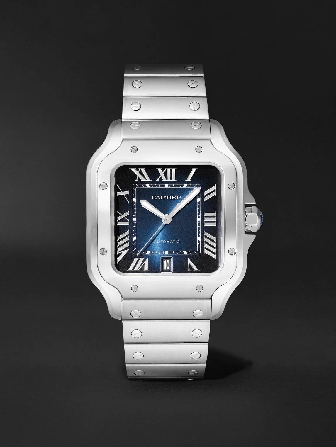Santos de Cartier Automatic Interchangeable Steel Watch, Ref. WSSA0071 - 1
