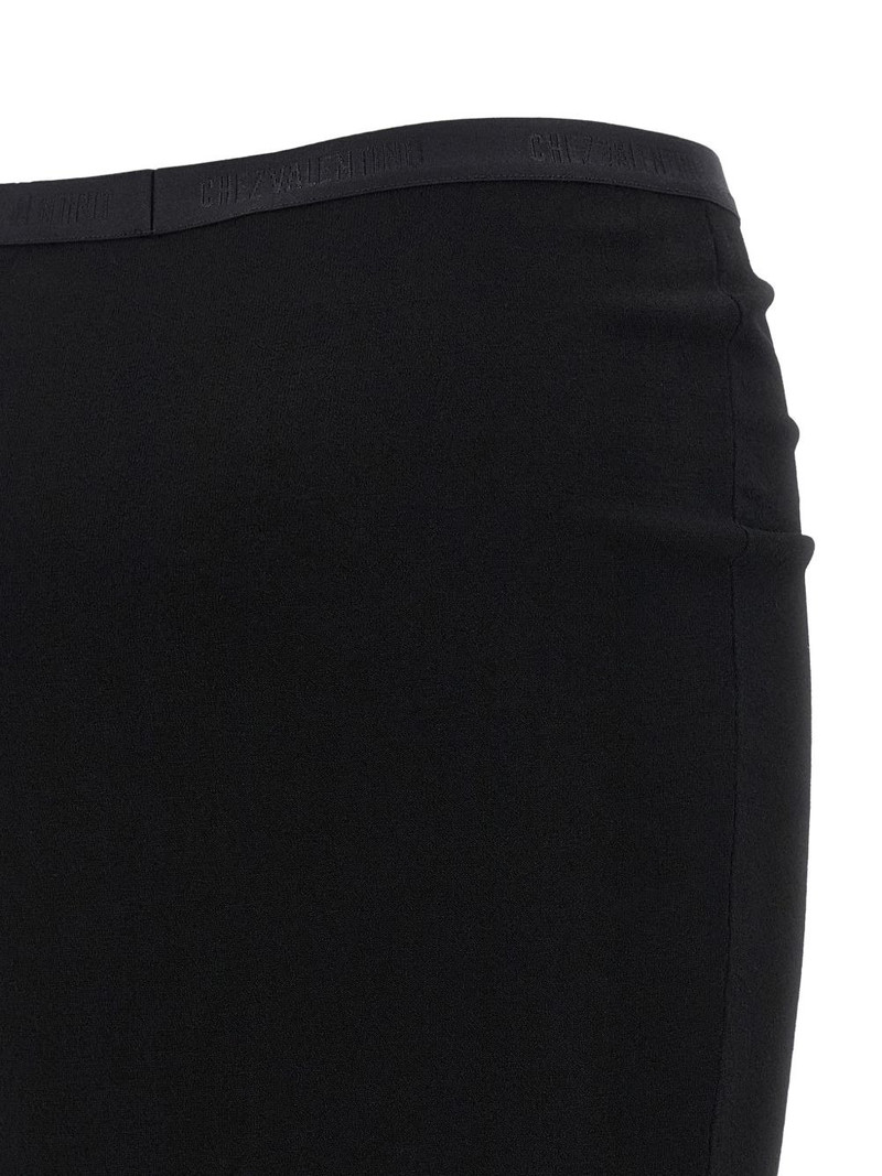 logo-waistband midi skirt 4