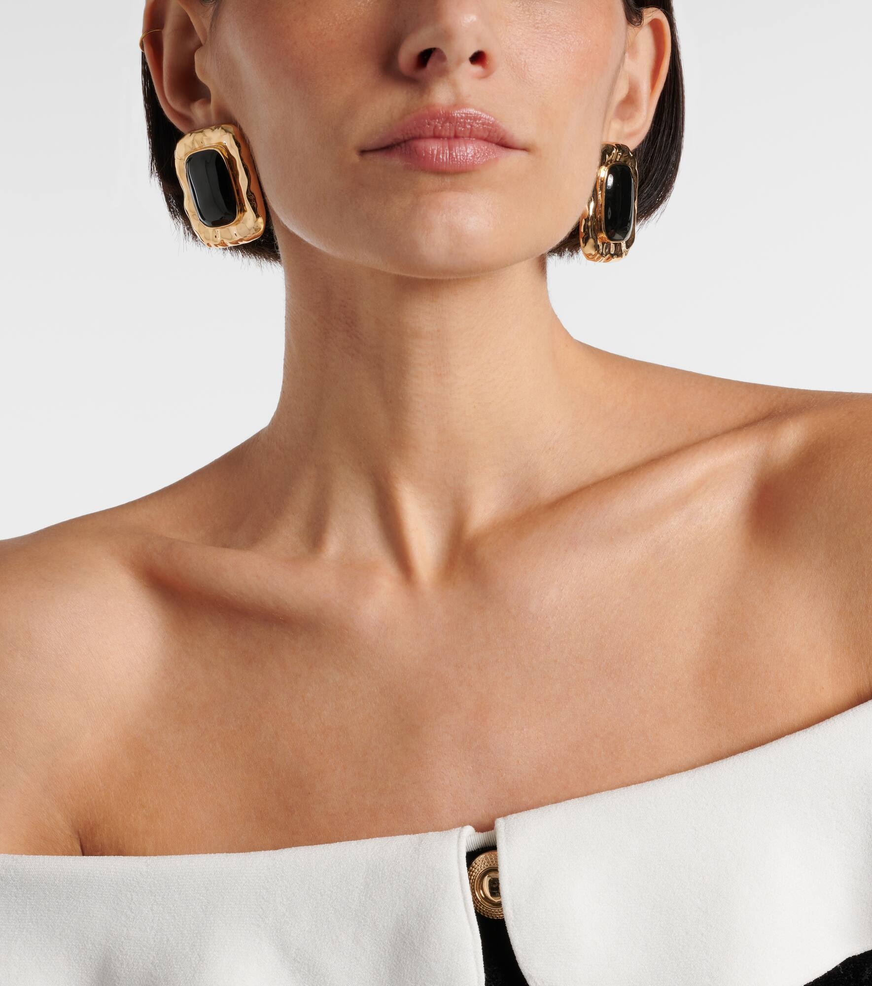 Enamel earrings - 6