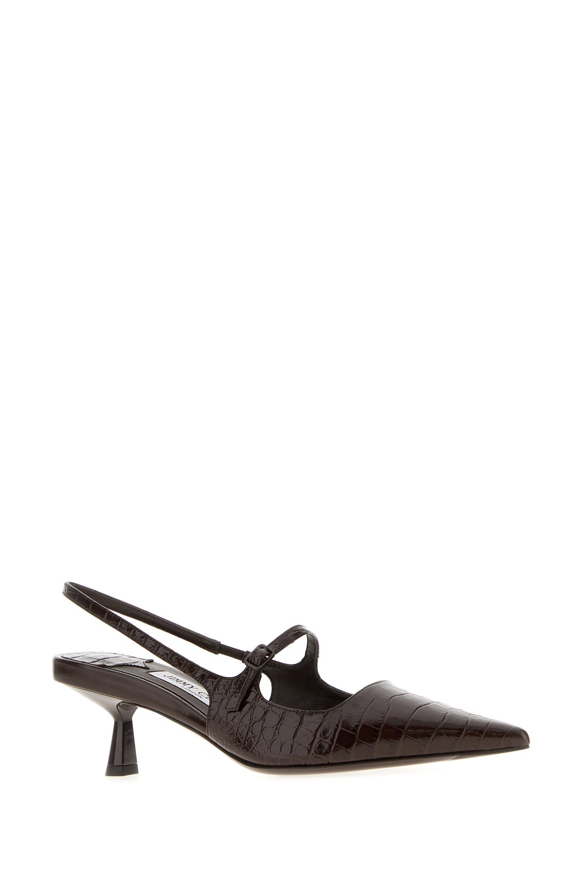 Chocolate leather Didi 45 pumps - 2