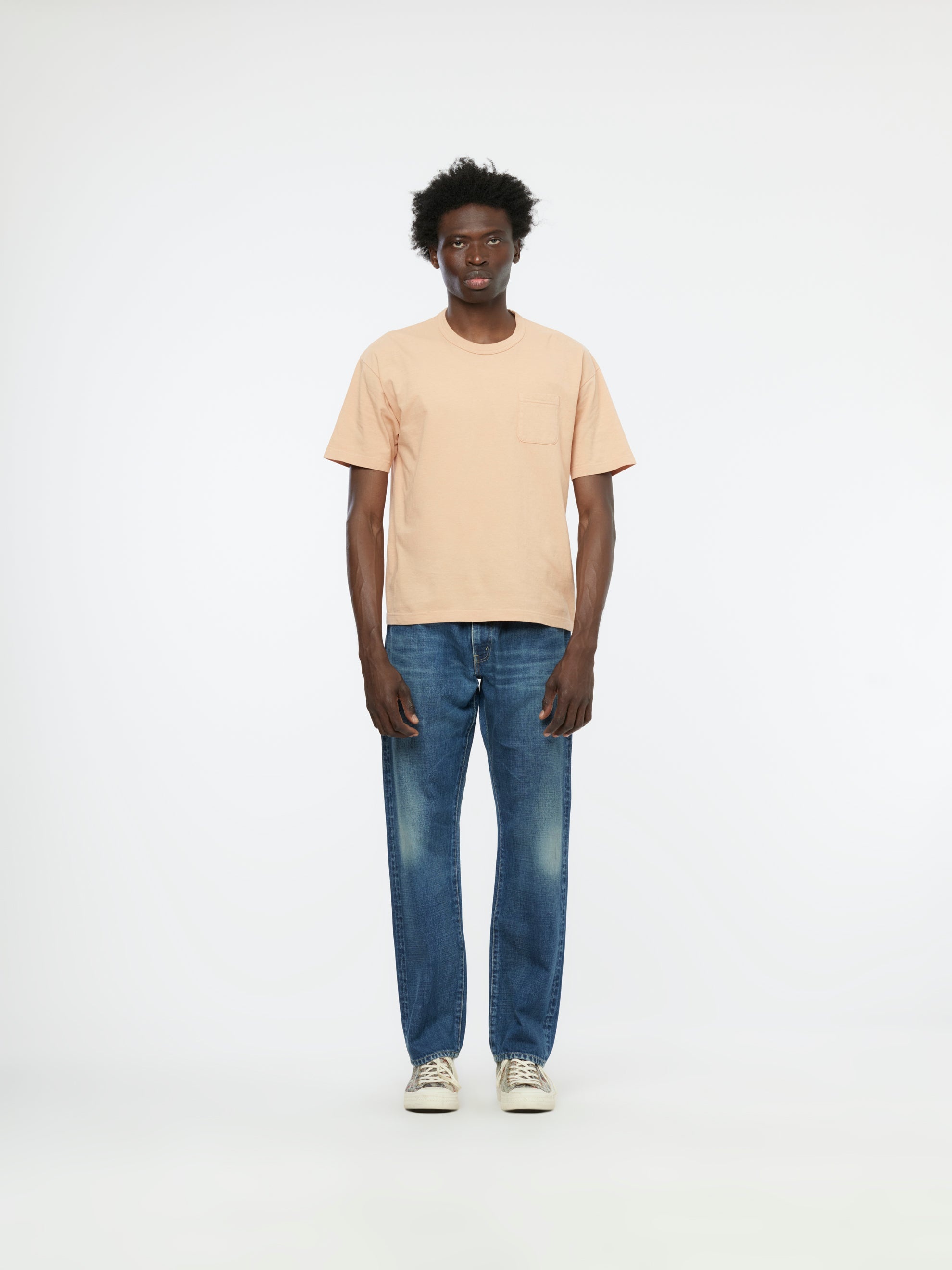 visvim JUMBO TEE S/S (V.D. PINK) | unionlosangeles | REVERSIBLE
