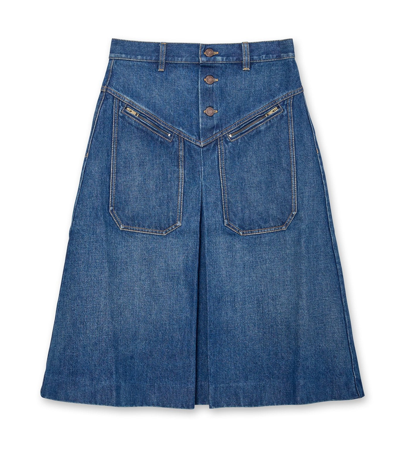 Denim Skirt - 1