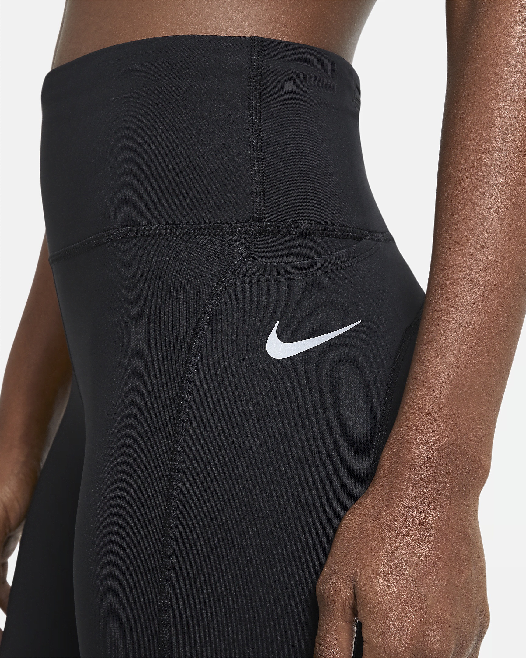 Nike Fast Women's Mid-Rise Crop Running Leggings - 3