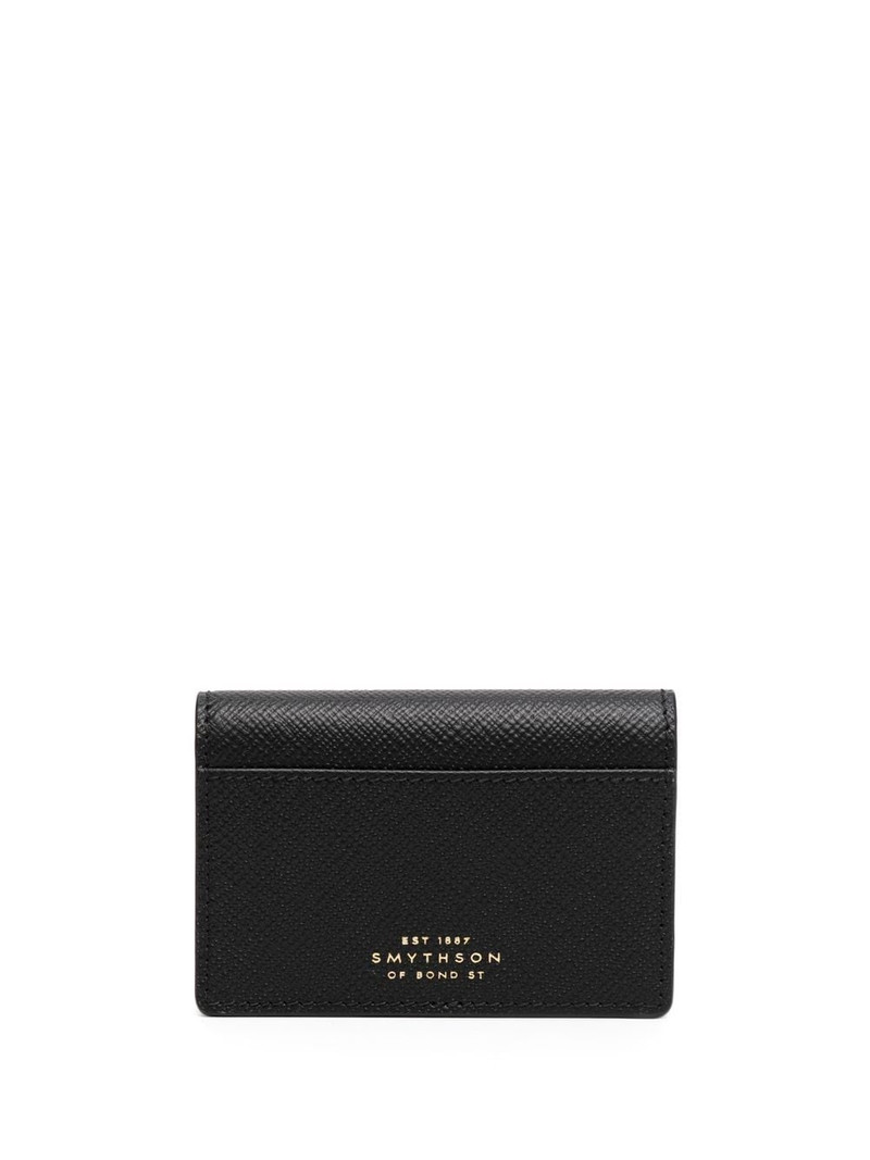 Smythson folded leather wallet outlook