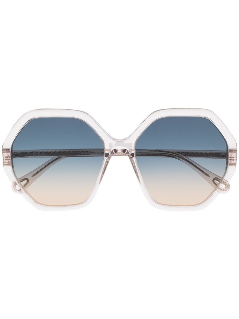 Esther octagonal-frame sunglasses - 1