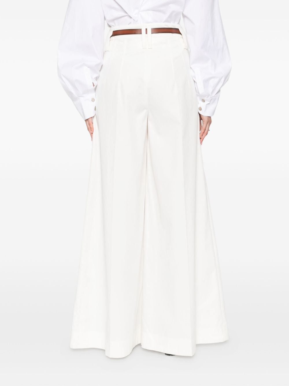 wide-leg trousers - 4