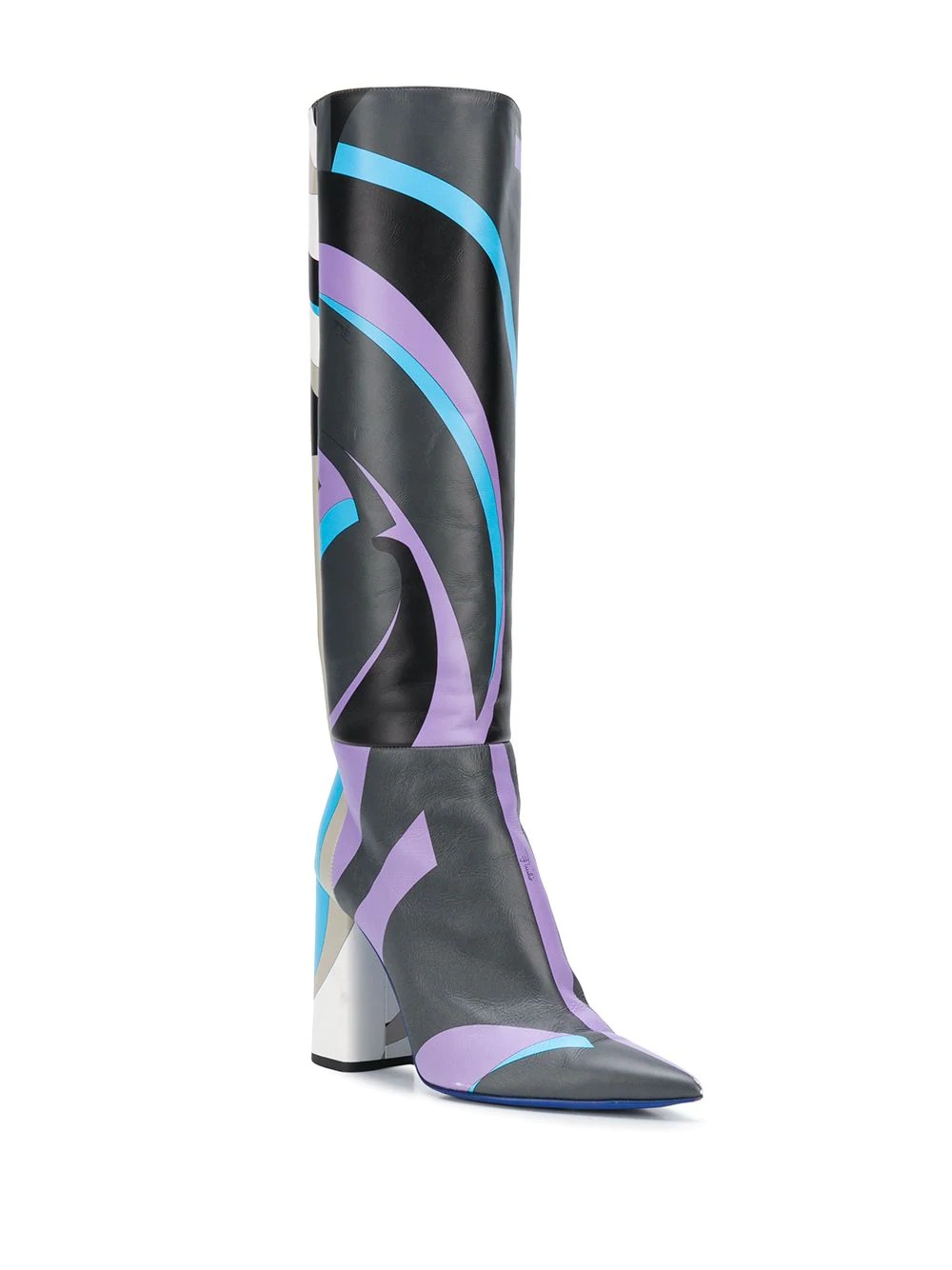 x Koché graphic-print boots - 2