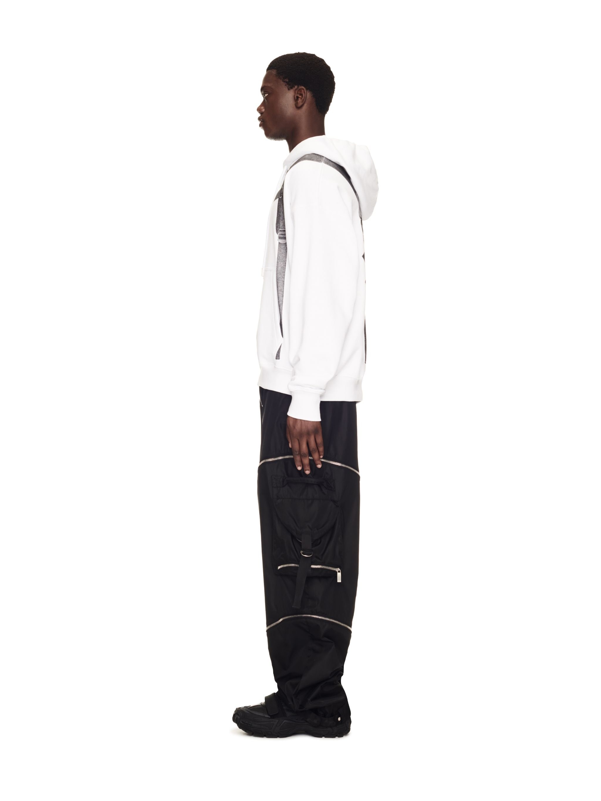 Zip Nylon Cargo Pant - 3