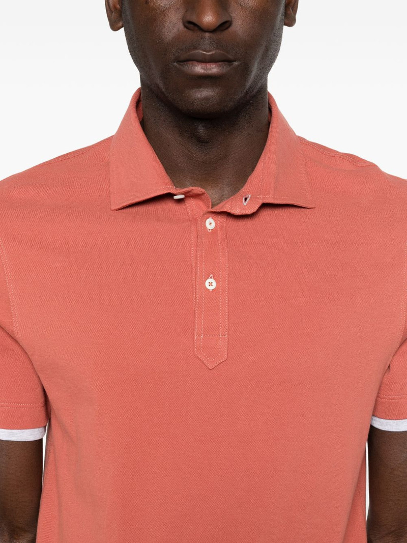 tipped polo shirt 5