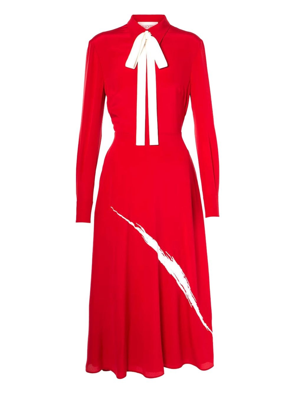 bow-fastening dress - 2