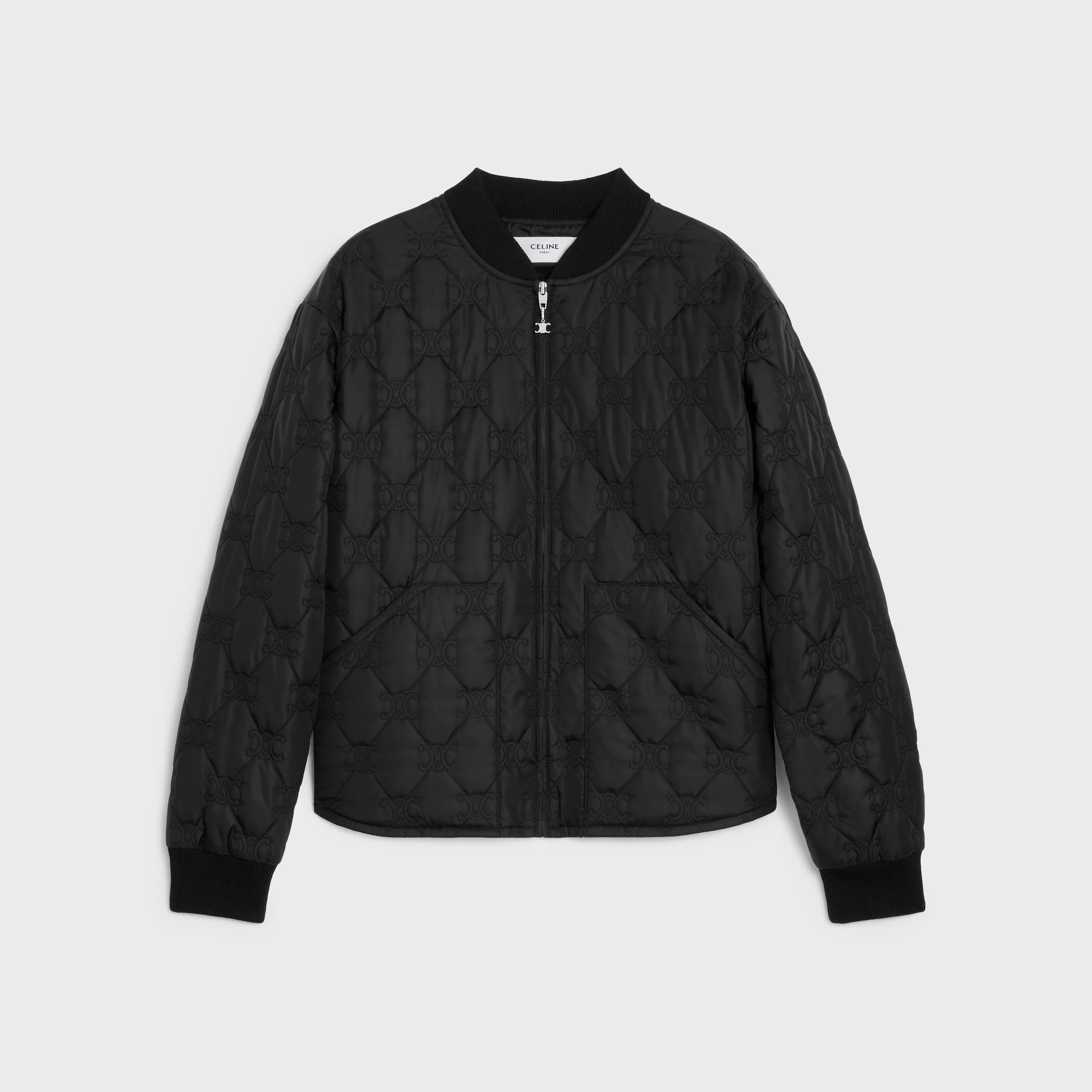 triomphe jacket in lightweight nylon - 1