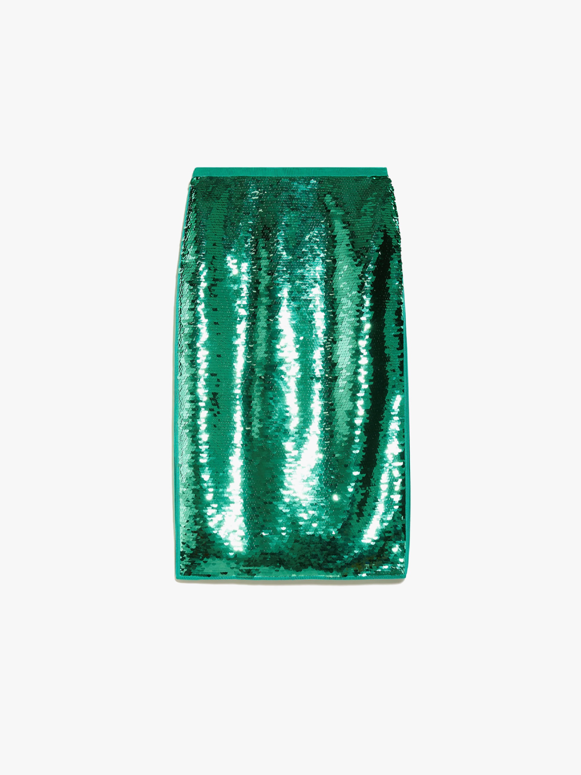 UDINE Sequin-detail jersey pencil skirt - 1