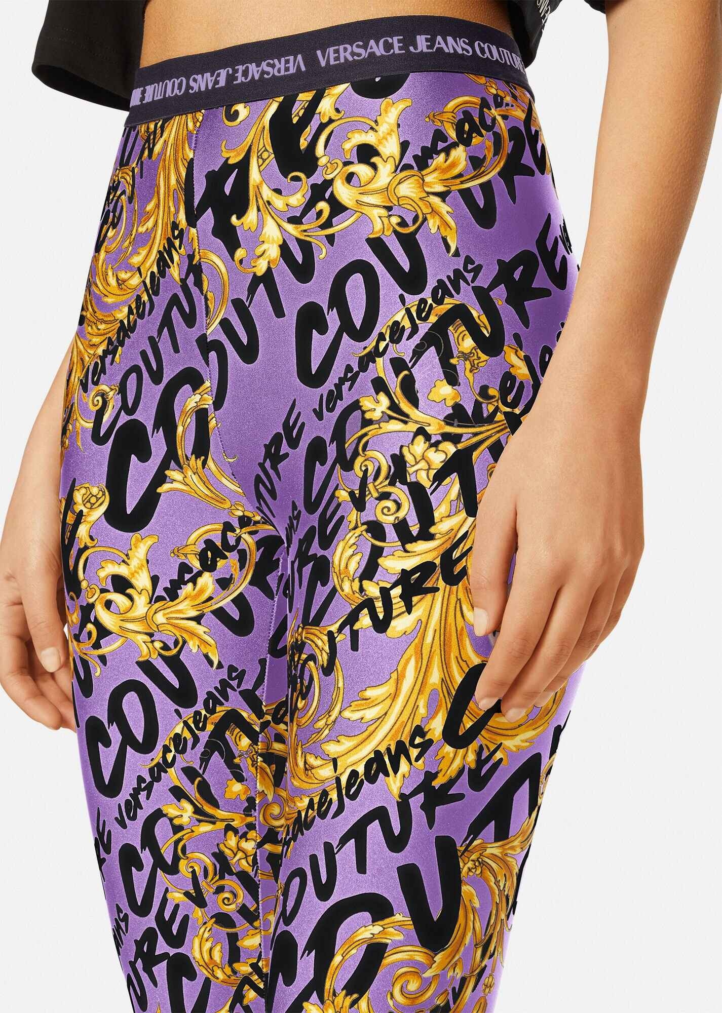 Logo Brush Couture Leggings - 5