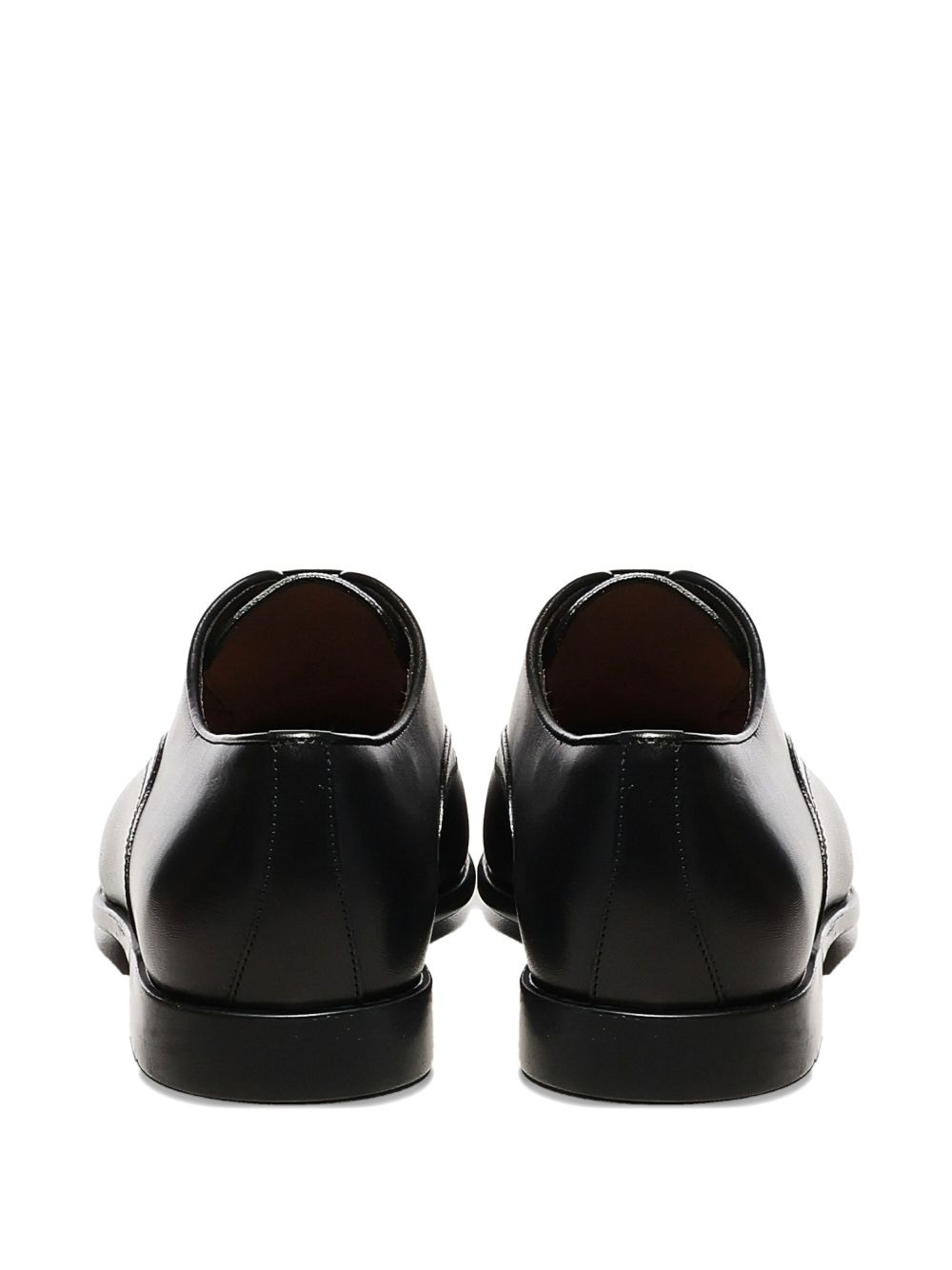 cap-toe lace-up loafers - 3