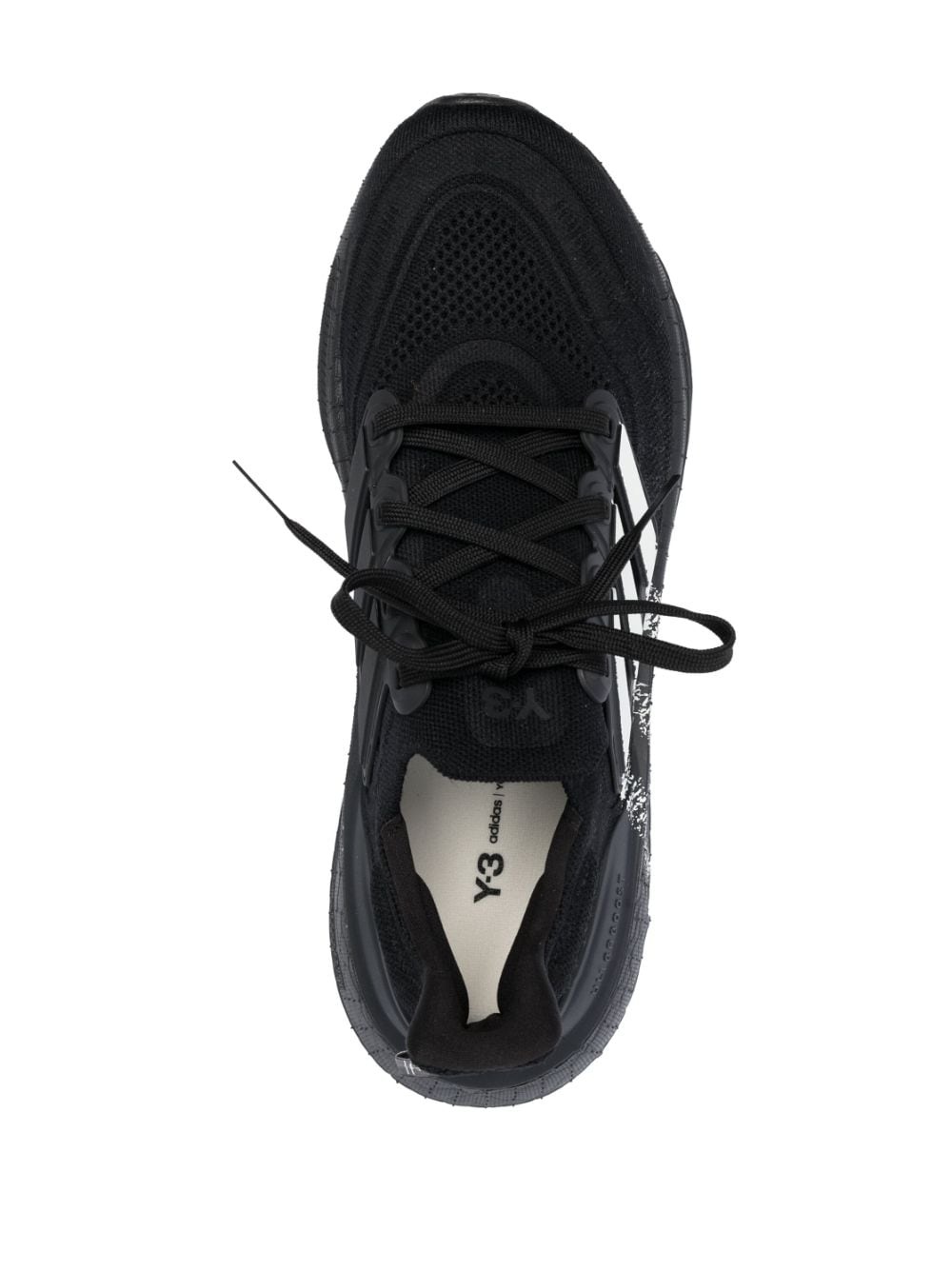 striped lace-up sneakers - 4