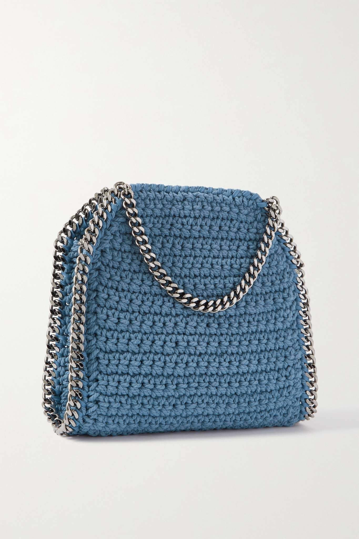 The Falabella mini crocheted cotton tote - 3