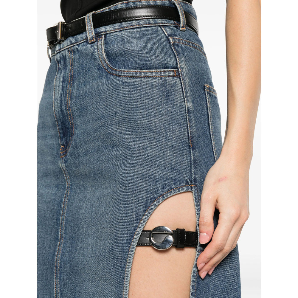Coperni Blue Skirts - High-Waisted Skirts Women - 4