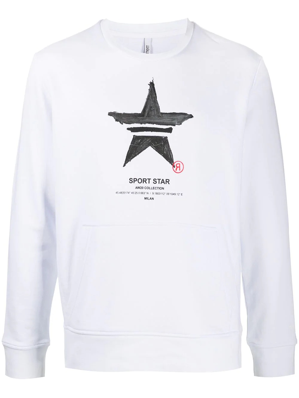 graphic-print sweatshirt - 1