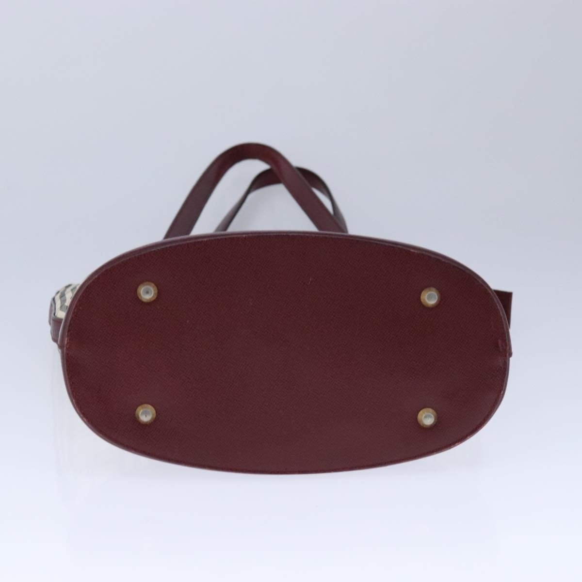 Burberry Nova Check Hand Bag Canvas Beige - 5