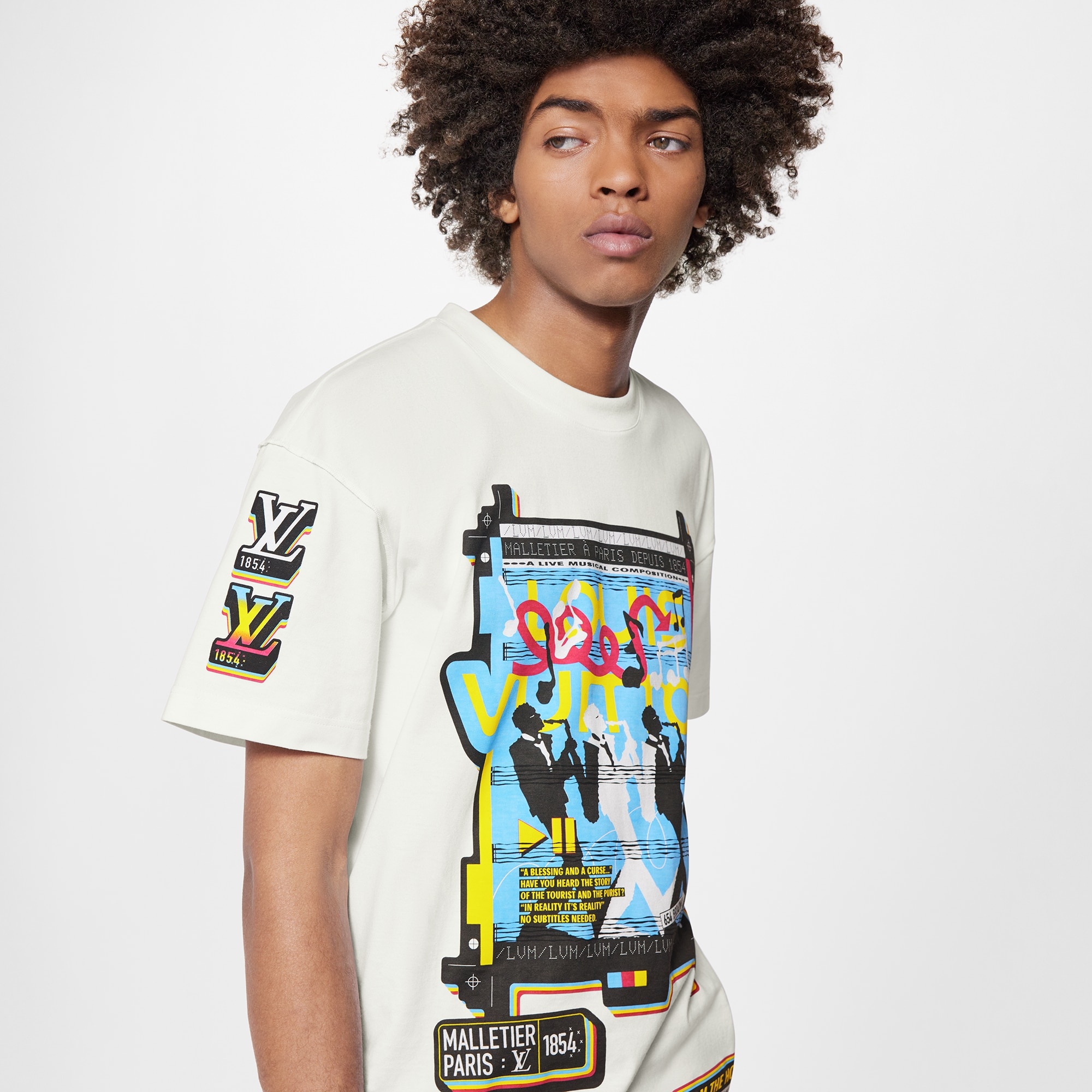 LV Jazz Flyers Short-Sleeved T-Shirt - 4