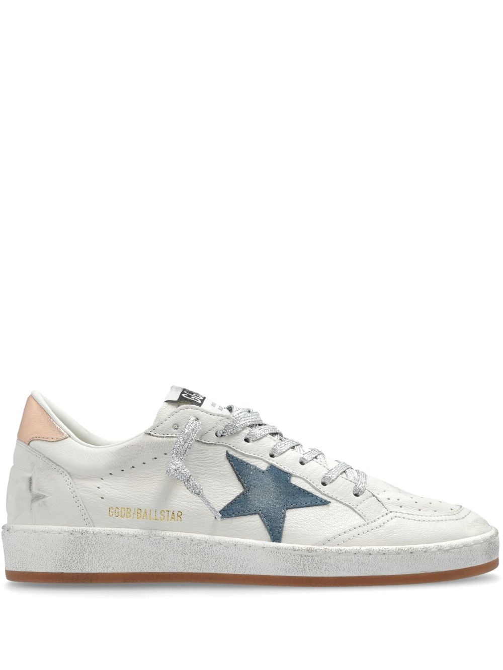 Ball Star distressed leather sneakers - 1