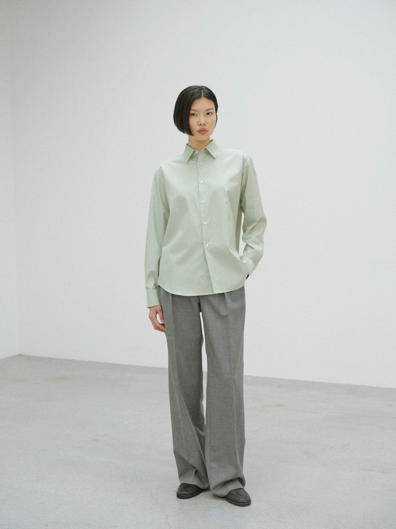 AURALEE WASHED FINX TWILL SHIRT outlook