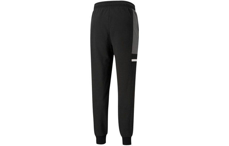 PUMA PUMA Logo Tape Pants 'Black' 533206-01 outlook