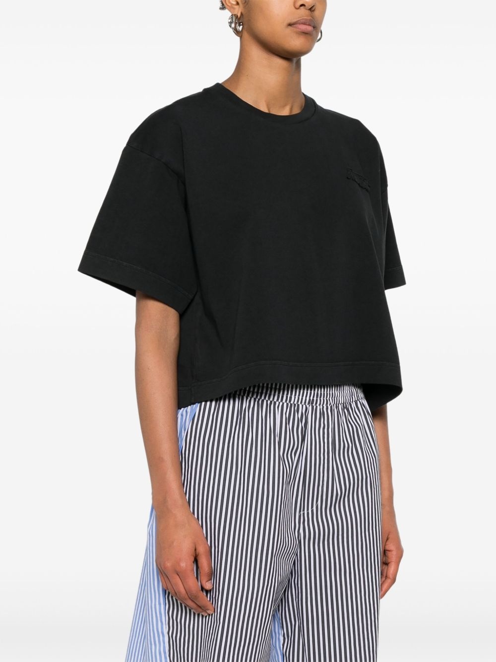 cropped T-shirt - 3