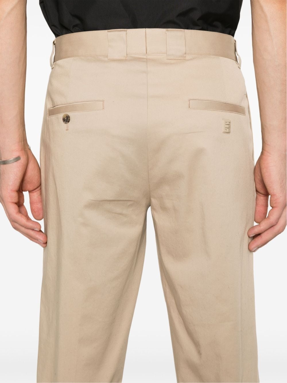 straight-leg chinos - 5